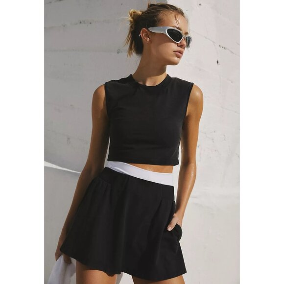 FP Movement by Free People Pants - FP MOVEMENT Hot Shot Skort Set / Black